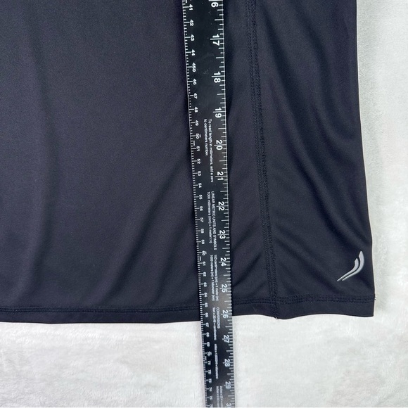 EXERTEK Black Relaxed Short Sleeve Moisture Wicking Athletic Workout T-Shirt Lrg - Picture 7 of 8